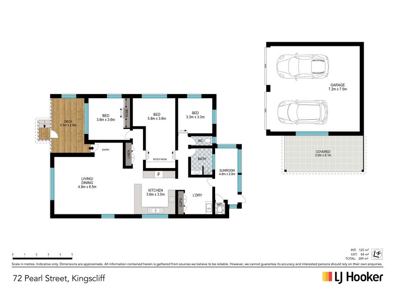 72 Pearl Street, Kingscliff NSW 2487 Floorplan