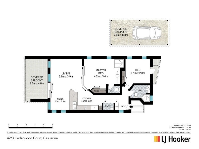 42/3 Cedarwood Court, Casuarina NSW 2487 Floorplan