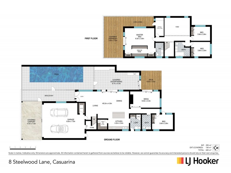 8 Steelwood Lane, Casuarina NSW 2487 Floorplan