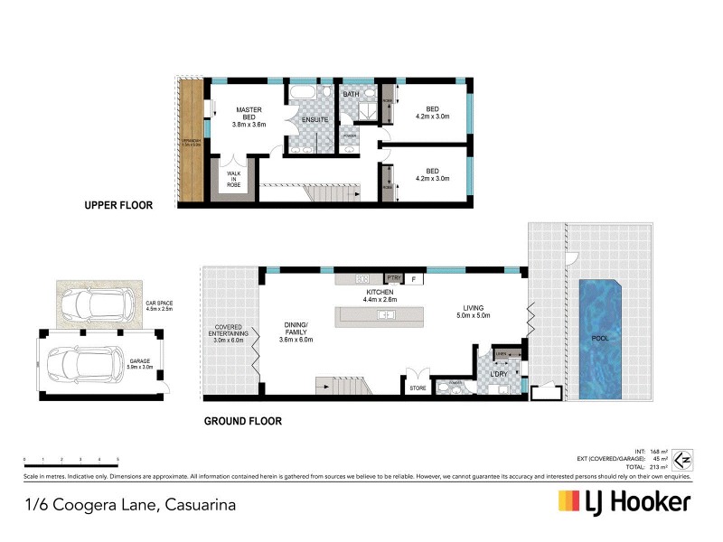 1/6 Coogera Lane, Casuarina NSW 2487 Floorplan
