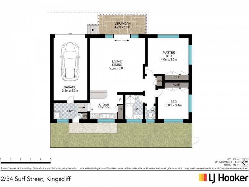 2/34 Surf Street, Kingscliff NSW 2487