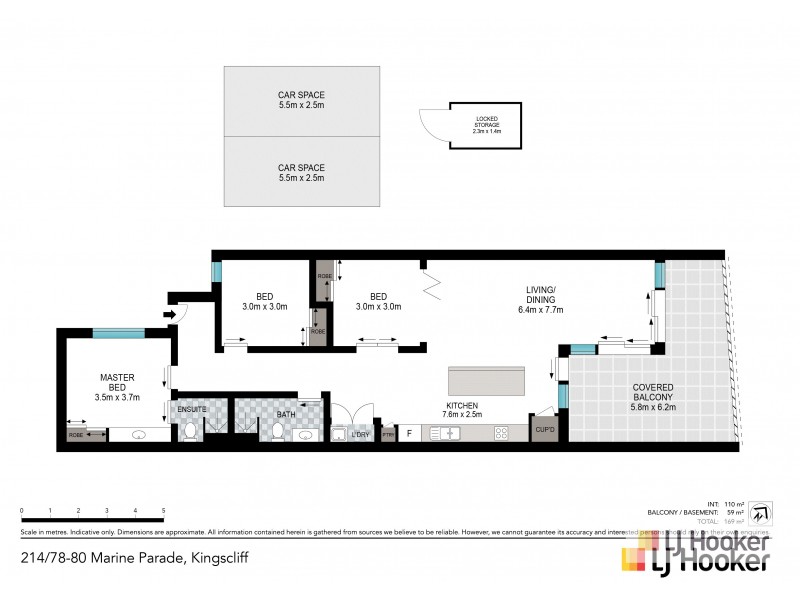 214/78-80 Marine Parade, Kingscliff NSW 2487 Floorplan