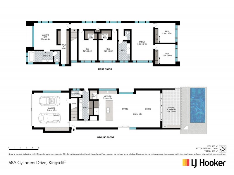 68A Cylinders Drive, Kingscliff NSW 2487 Floorplan