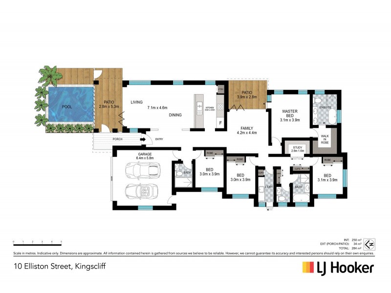 10 Elliston Street, Kingscliff NSW 2487 Floorplan