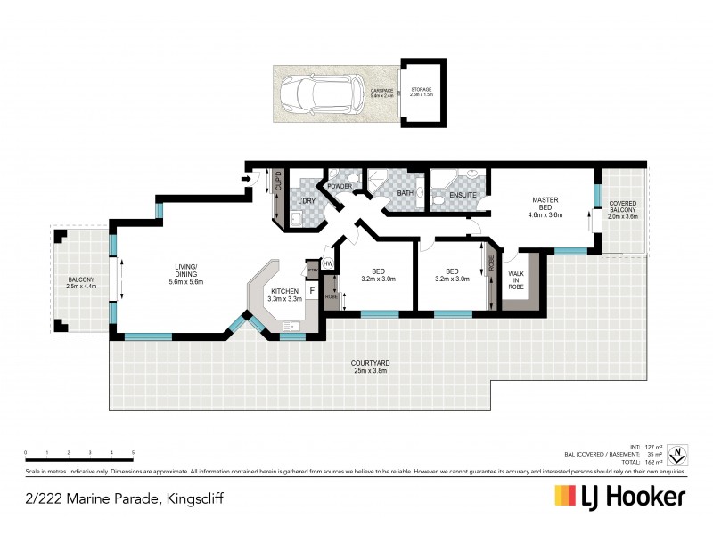 2/222 Marine Parade, Kingscliff NSW 2487 Floorplan