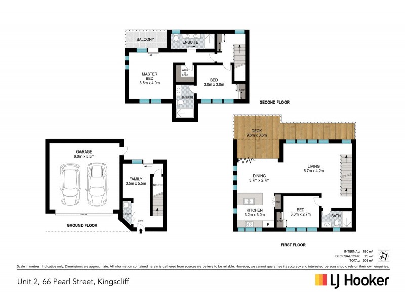 2/66 Pearl Street, Kingscliff NSW 2487 Floorplan