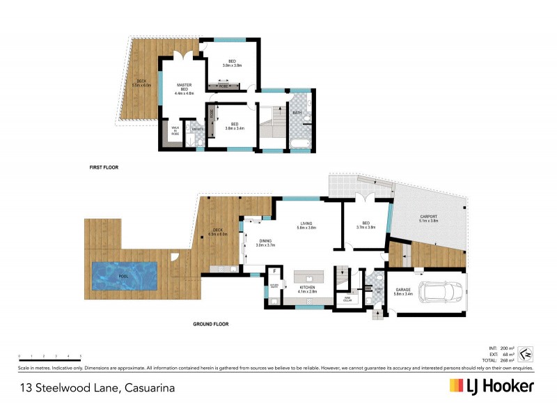 13 Steelwood Lane, Casuarina NSW 2487 Floorplan