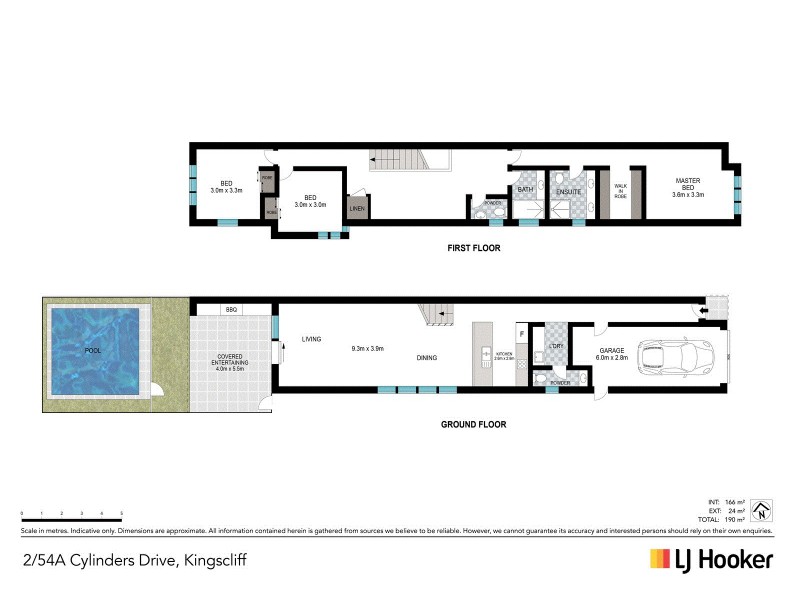 2/54A Cylinders Drive, Kingscliff NSW 2487 Floorplan