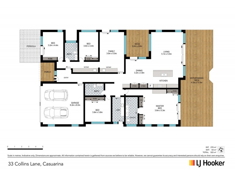 33 Collins Lane, Casuarina NSW 2487 Floorplan