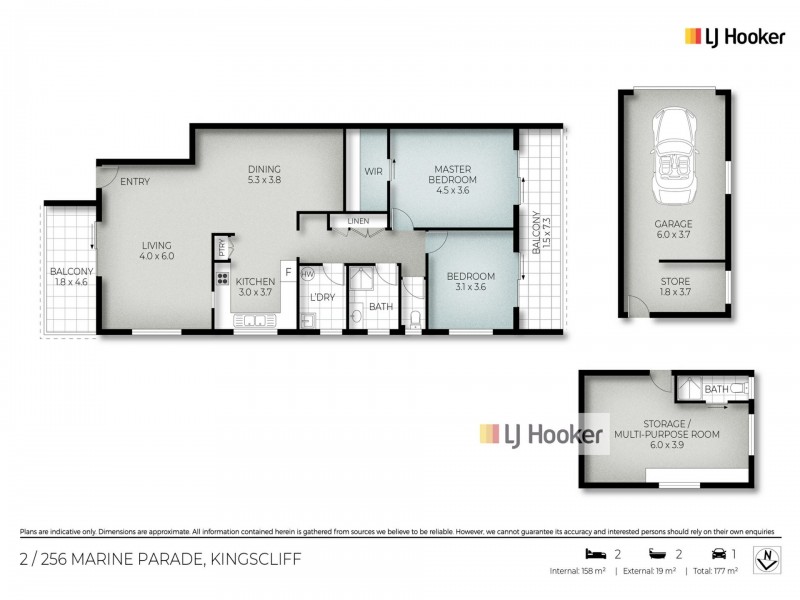 2/256 Marine Parade, Kingscliff NSW 2487