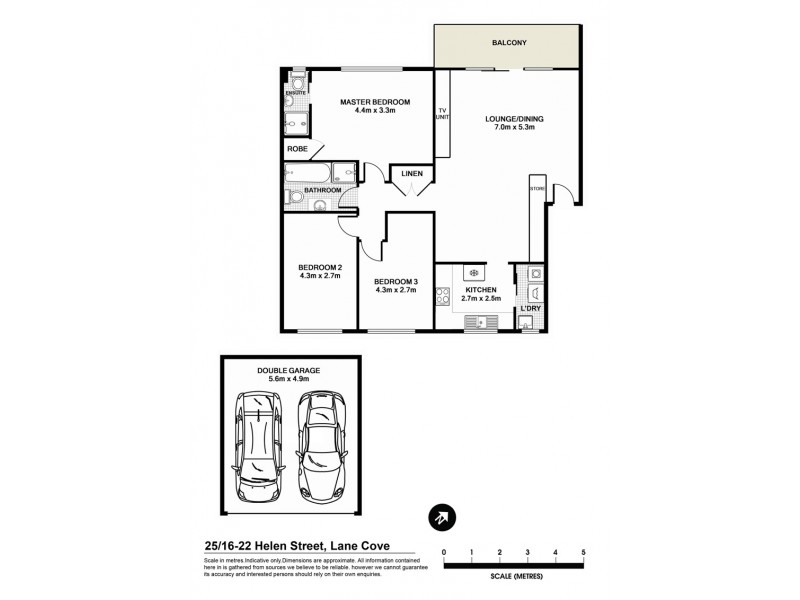 25/16-22 Helen Street, Lane Cove NSW 2066 Floorplan