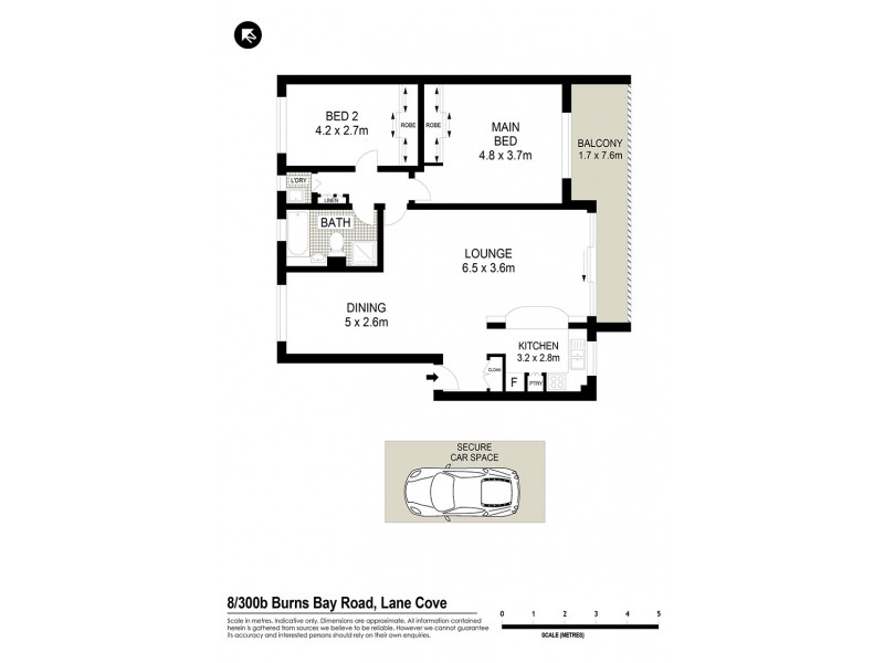 8/300B Burns Bay Road, Lane Cove NSW 2066 Floorplan