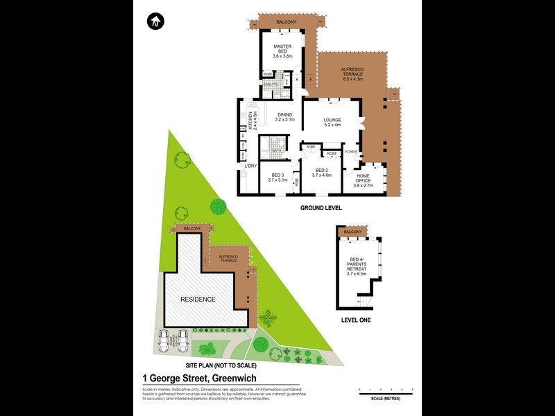 1 George Street, Greenwich NSW 2065