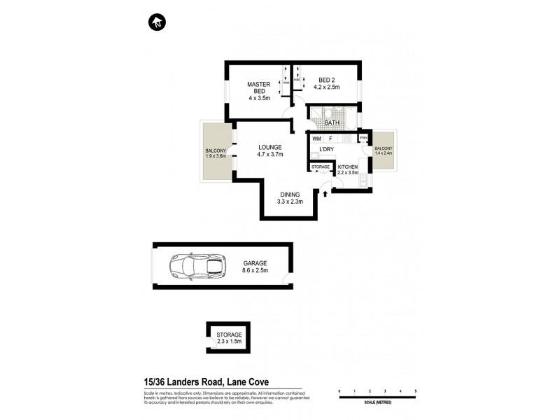 15/36-40 Landers Road, Lane Cove NSW 2066 Floorplan