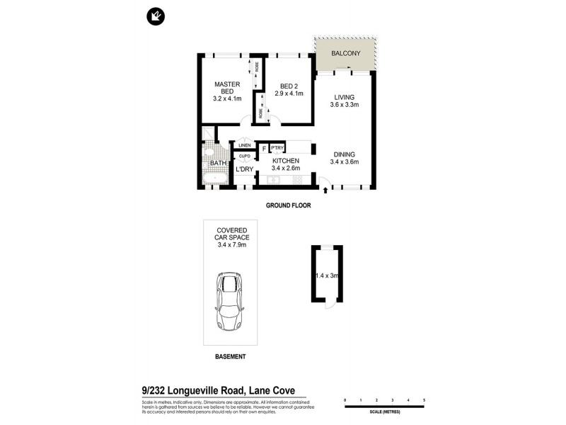9/232-236 Longueville Road, Lane Cove NSW 2066 Floorplan