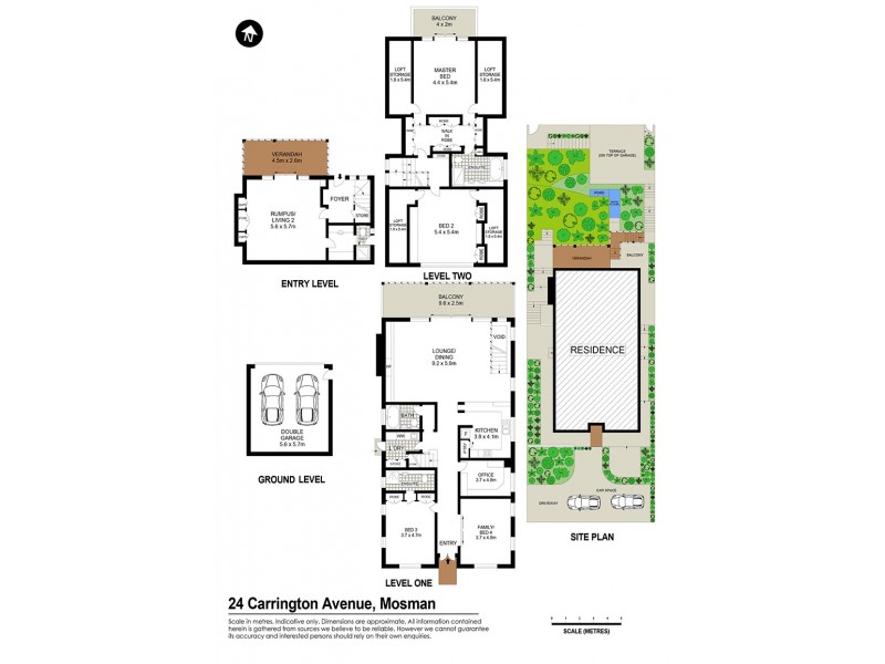 24 Carrington Avenue, Mosman NSW 2088 Floorplan