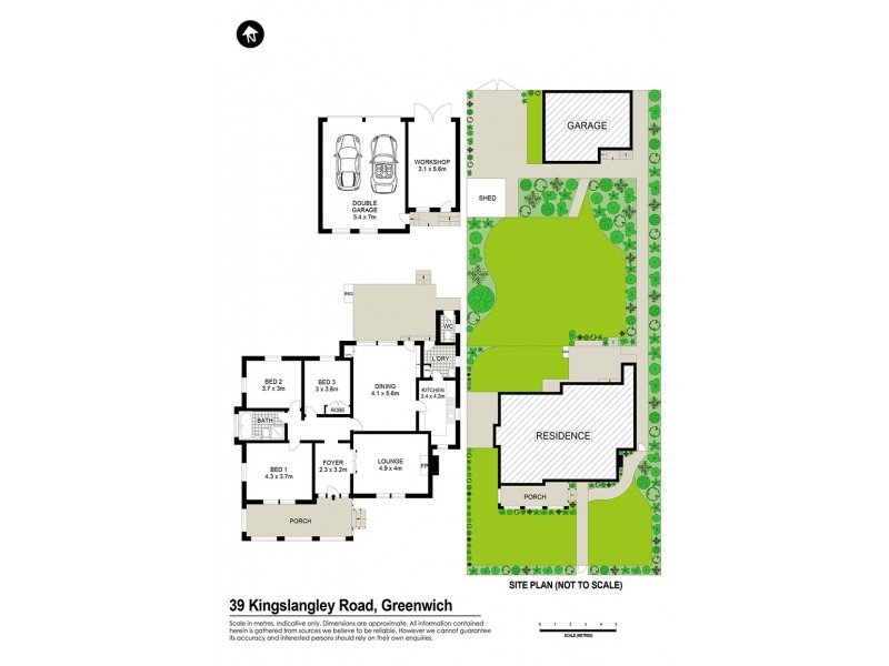 39 Kingslangley Road, Greenwich NSW 2065 Floorplan