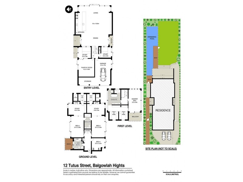 12 Tutus Street, Balgowlah Heights NSW 2093 Floorplan