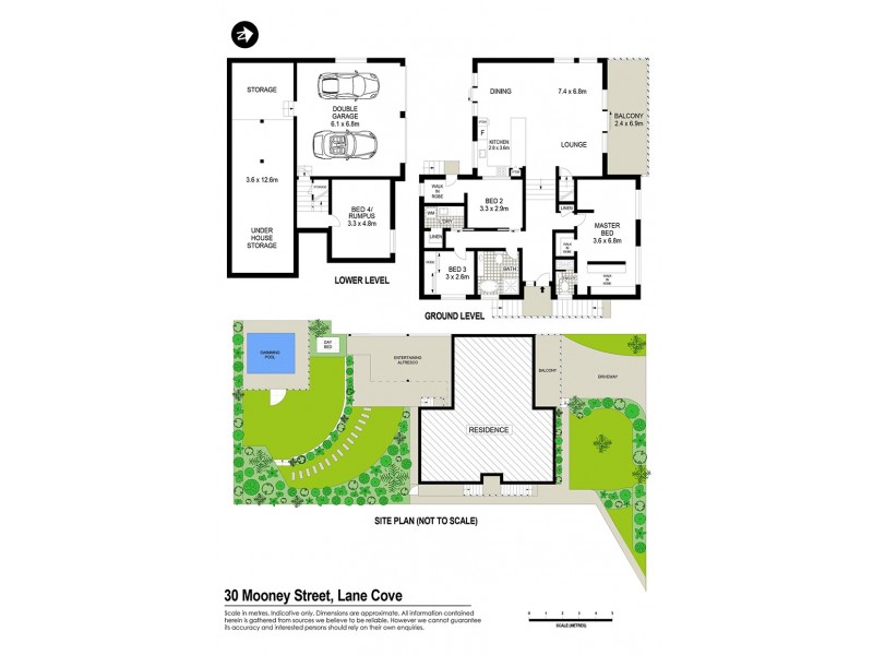 30 Mooney Street, Lane Cove NSW 2066 Floorplan