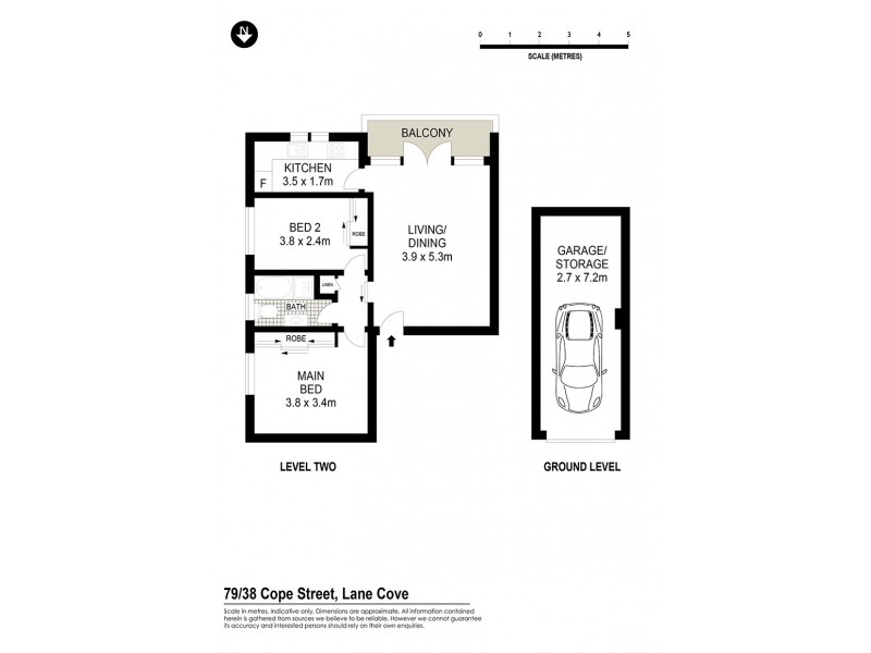 79/38 Cope Street, Lane Cove NSW 2066 Floorplan