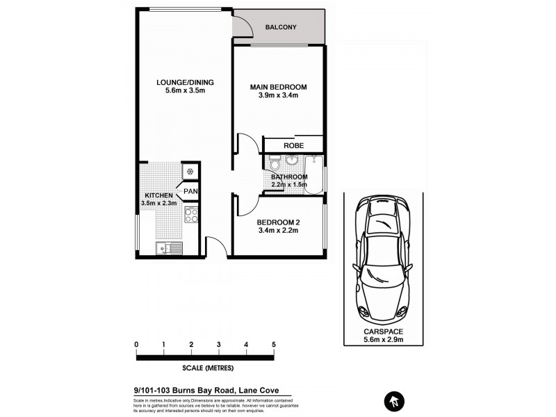 9/101 Burns Bay Road, Lane Cove NSW 2066