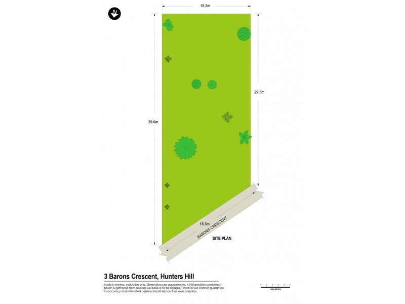 3 Barons Crescent, Hunters Hill NSW 2110 Floorplan