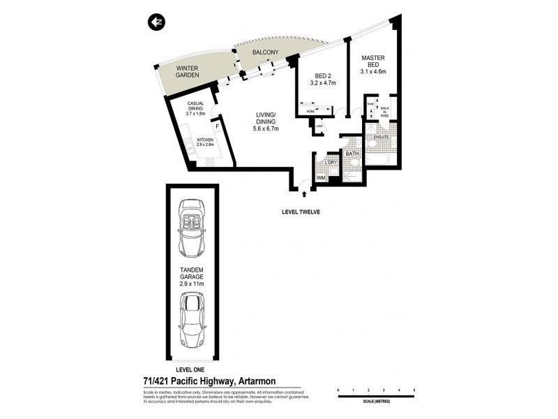 71/421-473 Pacific Highway, Artarmon NSW 2064 Floorplan