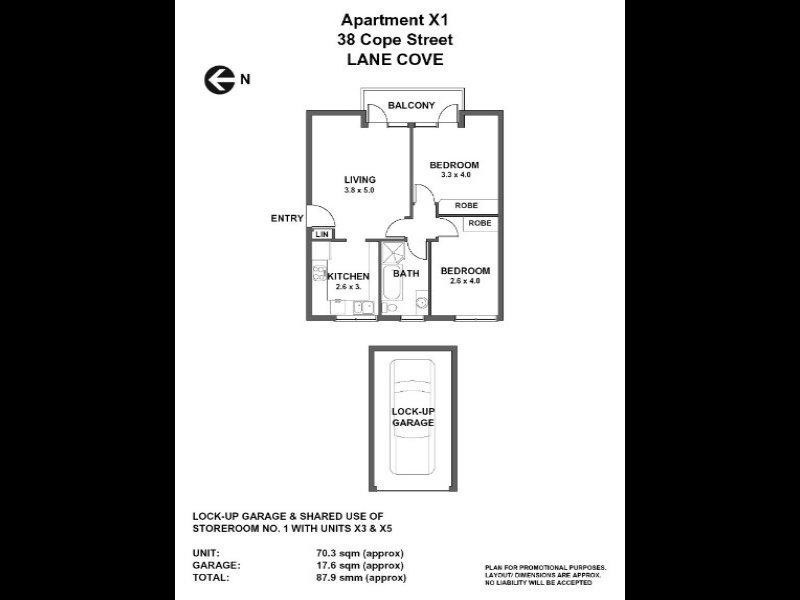 X1/38 Cope Street, Lane Cove NSW 2066