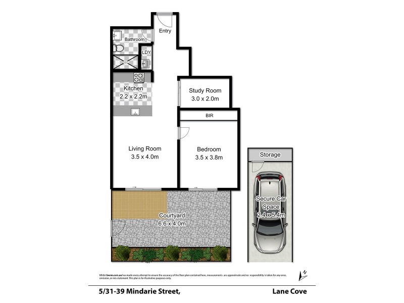 5/31-39 Mindarie Street, Lane Cove NSW 2066 Floorplan