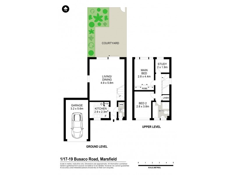 1/17-19 Busaco Road, Marsfield NSW 2122 Floorplan