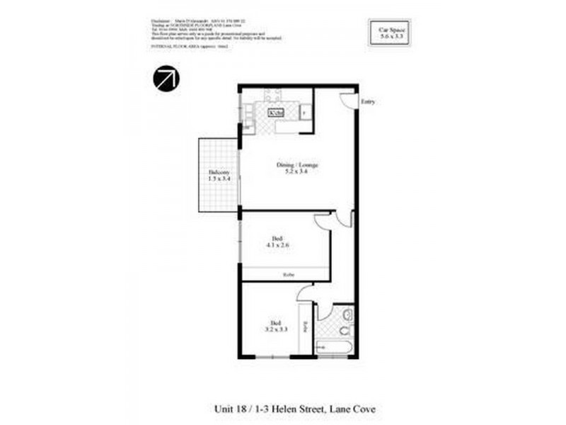18/1-3 Helen Street, Lane Cove NSW 2066
