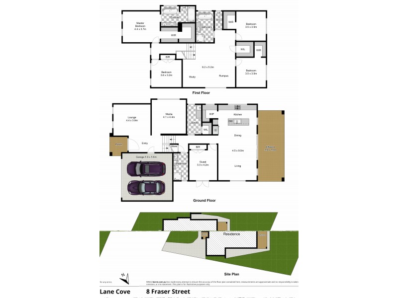8 Fraser Street, Lane Cove NSW 2066 Floorplan