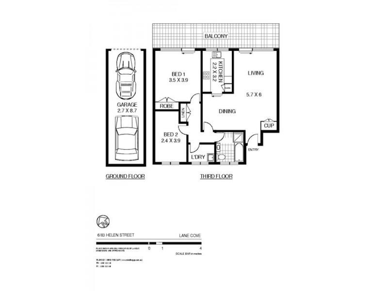 6/83-85 Helen street, Lane Cove NSW 2066