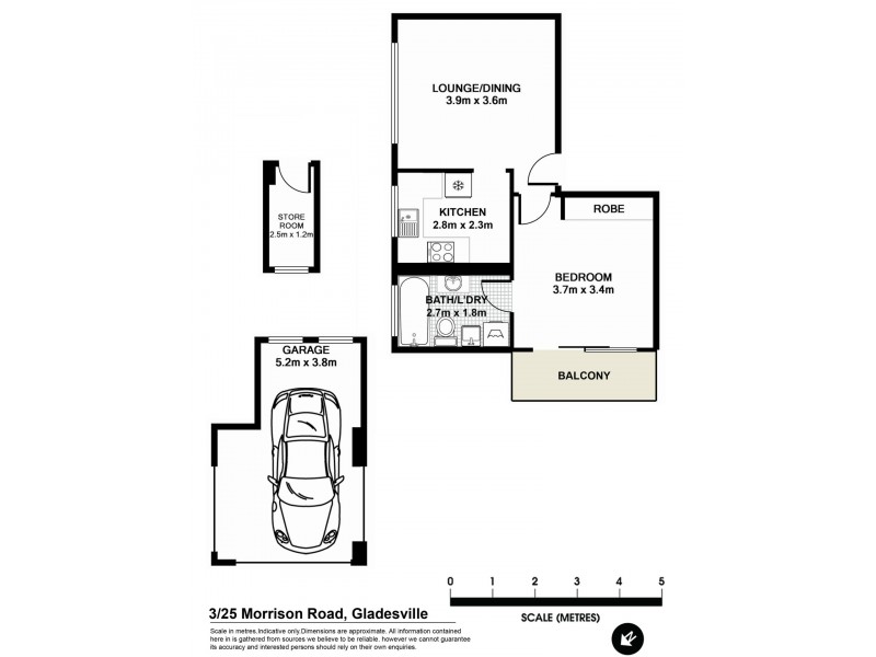 3/25 Morrison Street, Gladesville NSW 2111