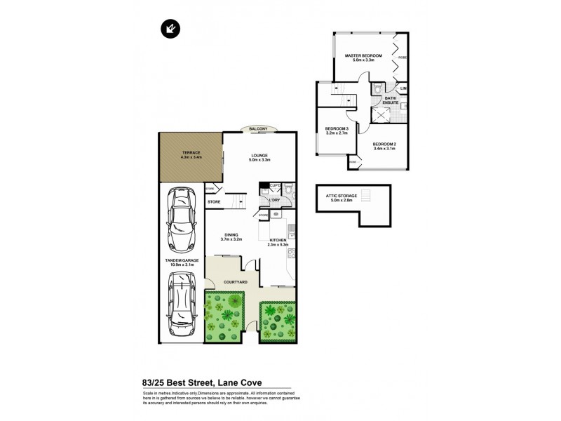 83/25 Best Street, Lane Cove NSW 2066 Floorplan