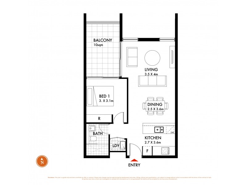 52/536-542 Mowbray Road West, Lane Cove NSW 2066 Floorplan