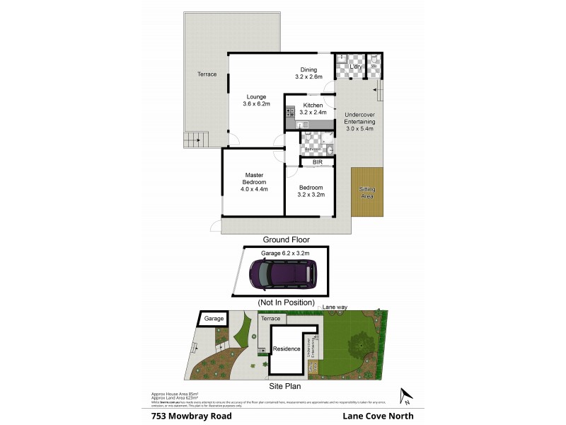 753 Mowbray Road, Lane Cove NSW 2066 Floorplan