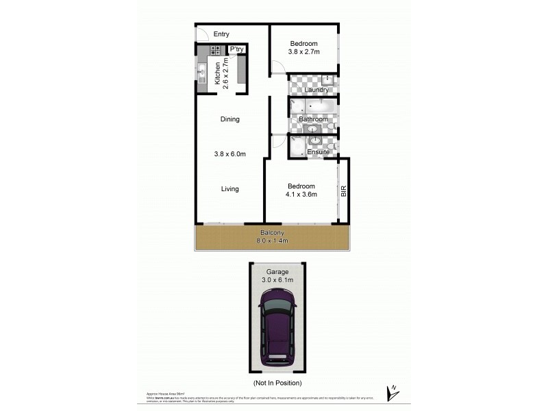 14/38 Hampden Road, Artarmon NSW 2064 Floorplan