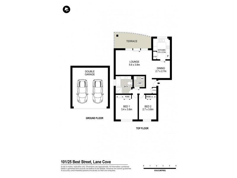 101/25 Best Street, Lane Cove NSW 2066 Floorplan