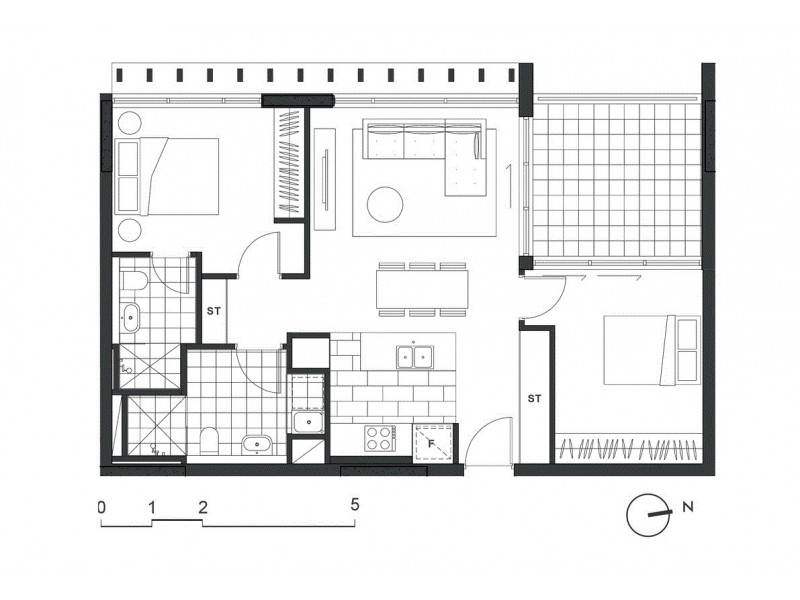 105/9 Waterview Drive, Lane Cove NSW 2066 Floorplan
