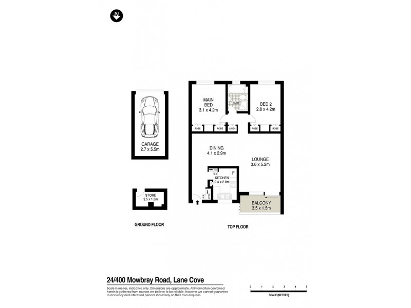 24/400 Mowbray Road, Lane Cove NSW 2066 Floorplan