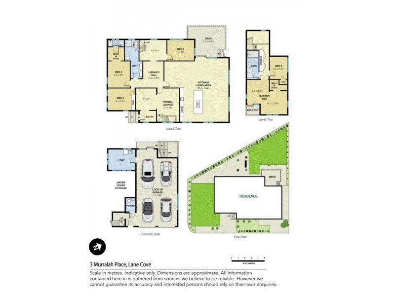 3 Murralah Place, Lane Cove NSW 2066 Floorplan