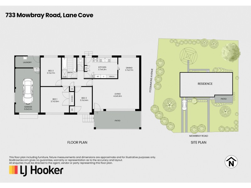 733 Mowbray Road, Lane Cove NSW 2066 Floorplan
