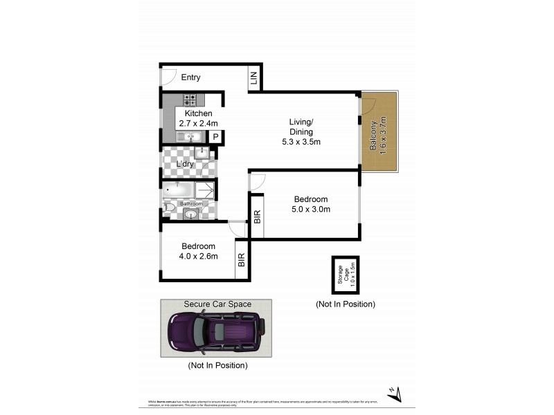 4/9 Burley Street, Lane Cove NSW 2066 Floorplan