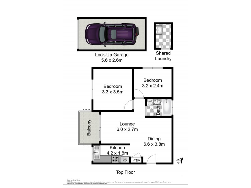 18/22-24 Price Street, Ryde NSW 2112 Floorplan