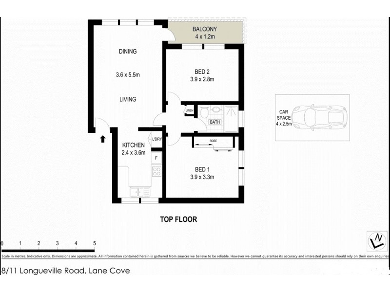 8/11-13 Longueville Road, Lane Cove NSW 2066 Floorplan