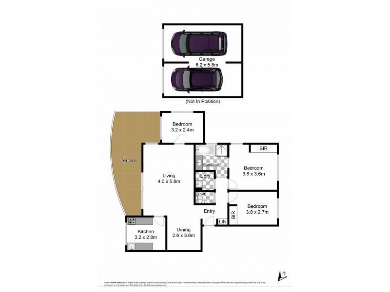 105/25 Best Street, Lane Cove NSW 2066 Floorplan