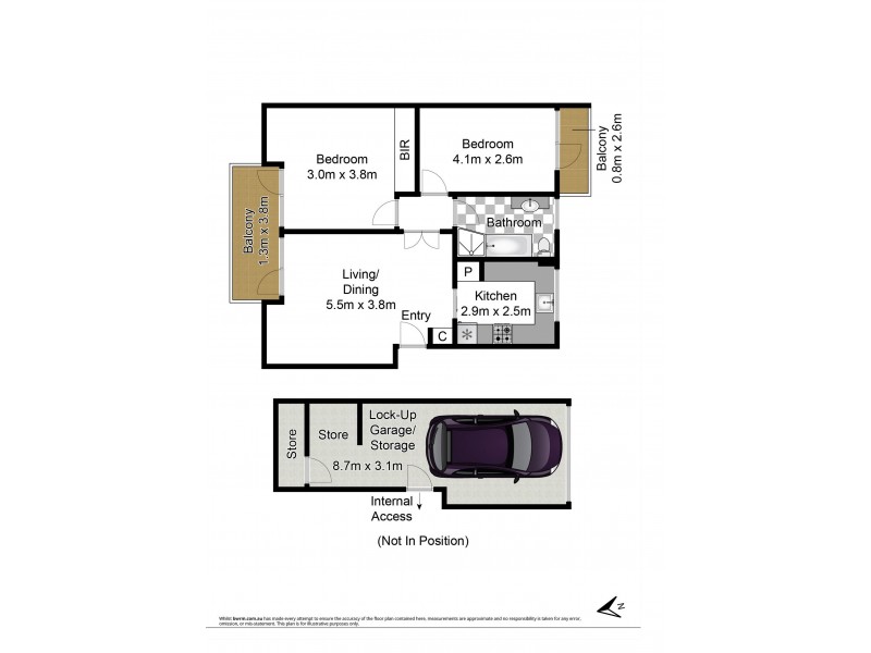 30/38 Cope Street, Lane Cove NSW 2066 Floorplan