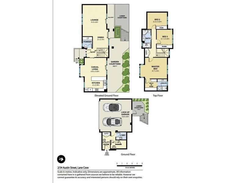 2/34 Austin Street, Lane Cove NSW 2066 Floorplan