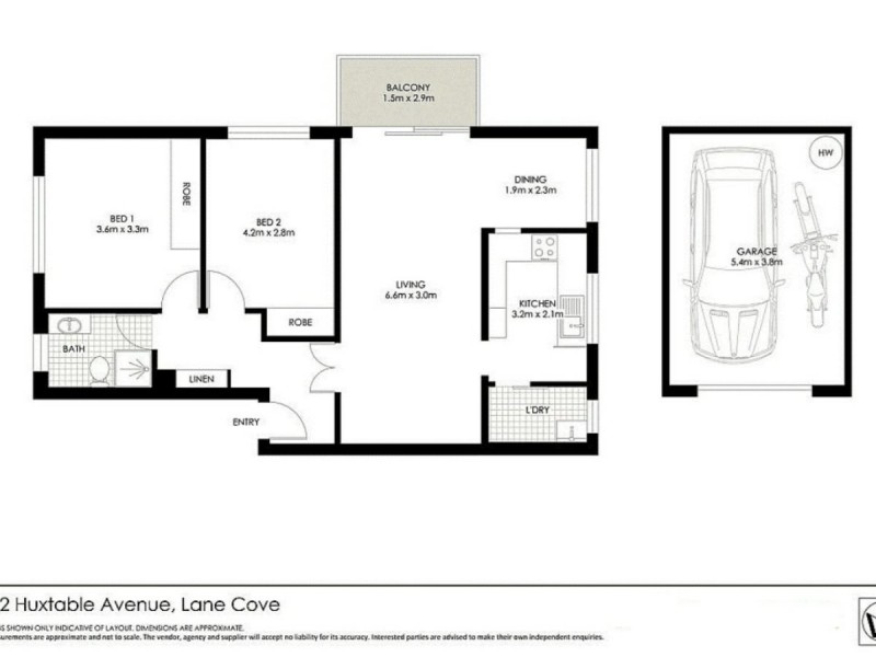 1/2 Huxtable Avenue, Lane Cove NSW 2066